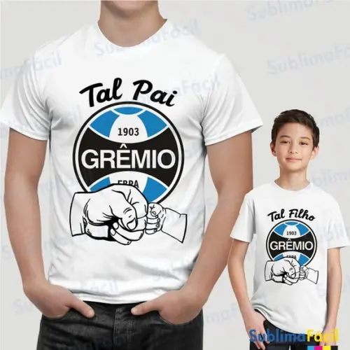 Pack Tal Pai Tal Filho - Estampas de Times (25 Artes)