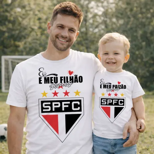 Pack Tal Pai Tal Filho Futebol - Eu e Meu Paizão Somos...