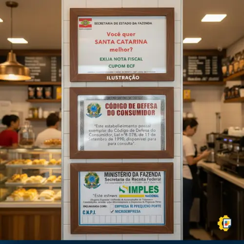 Placas Obrigatórias Comércio (arquivo Digital Cnpj/cdc)