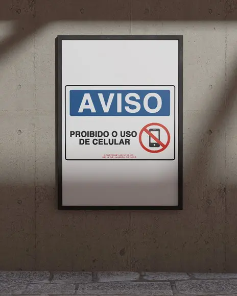 Proibido Uso de Celular (arquivo para Impressão)
