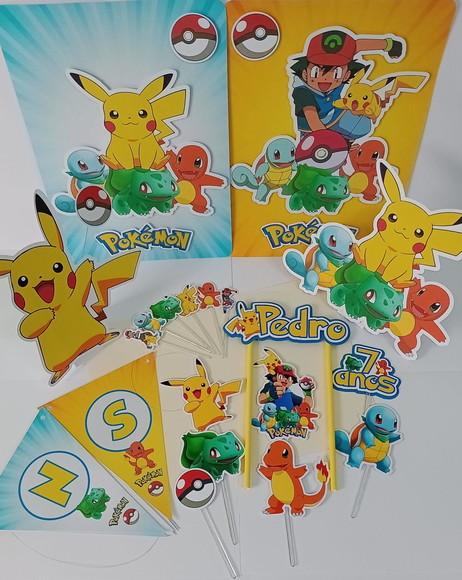 Kit Festa Só Um Bolinho Pokémon