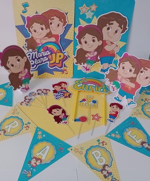 Kit Festa Só Um Bolinho Maria Clara e Jp