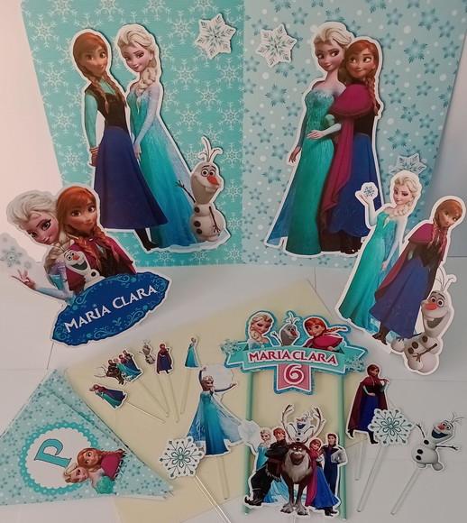 Kit Festa Só Um Bolinho Frozen