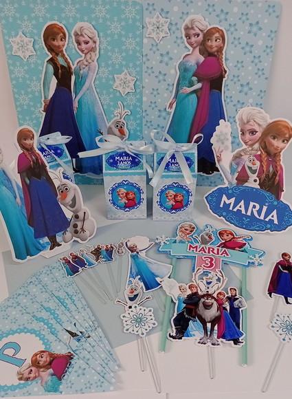 Kit Festa Só Um Bolinho Frozen