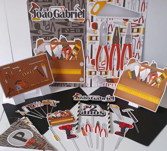 Kit Festa Só Um Bolinho Ferramentas/construção