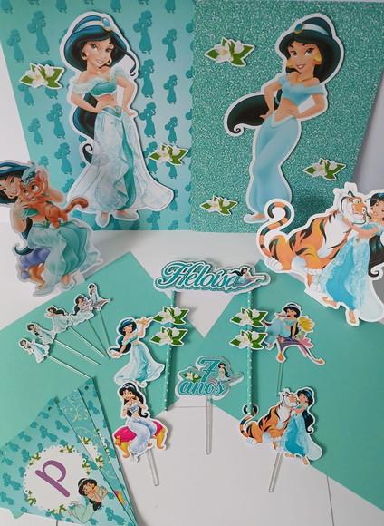 Kit Festa Só Um Bolinho Princesa Jasmine 1