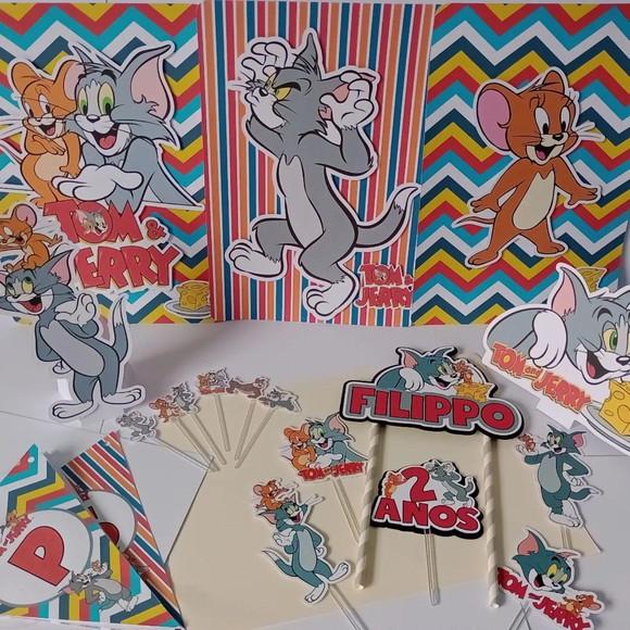 Kit Festa Só Um Bolinho Tom e Jerry
