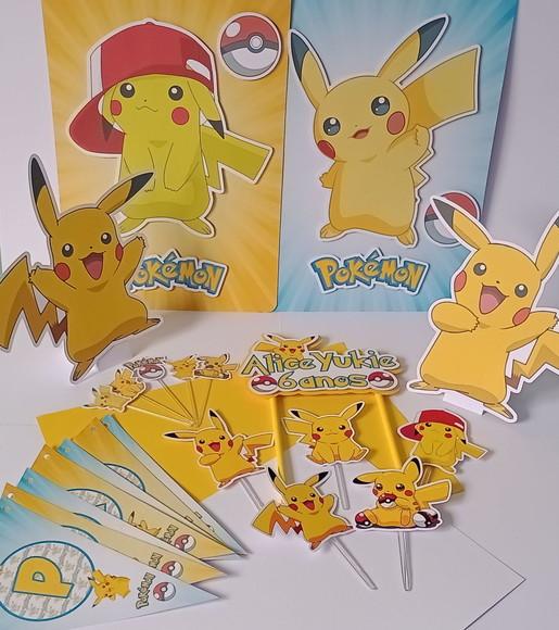 Kit Festa Só Um Bolinho Pikachu