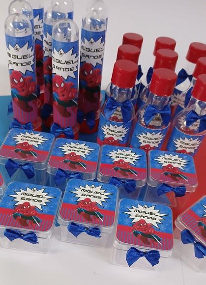 Kit Festa Personalizado Homem Aranha 30 Peças