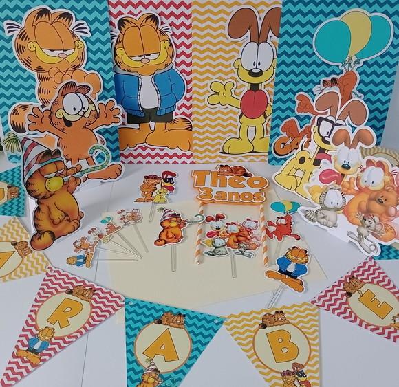 Kit Festa Só Um Bolinho Garfield