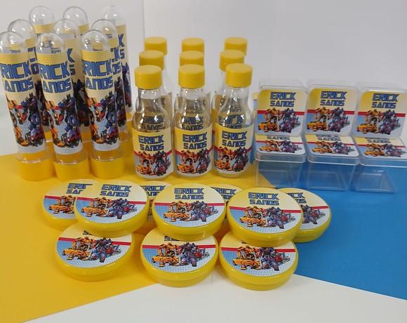 Kit Personalizado Transformers 80 Peças