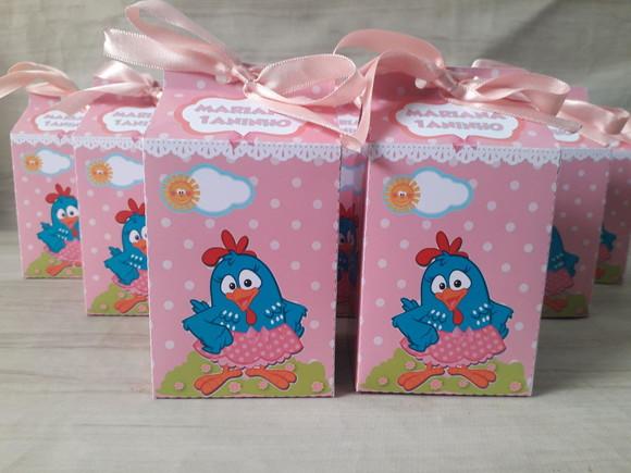 Caixa Milk -Galinha Pintadinha rosa