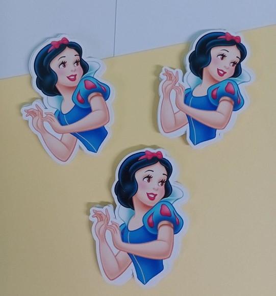Apliques Busto Princesa Branca de Neve- 10cm