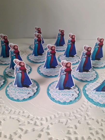 Apliques 3d Frozen- para Latinhas