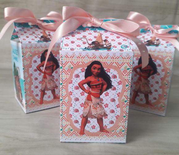 Caixa Milk Personalizada Moana