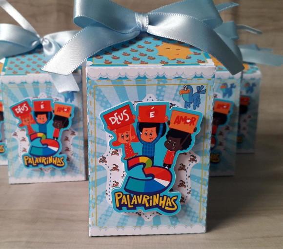 Caixa Milk Personalizada 3 Palavrinhas