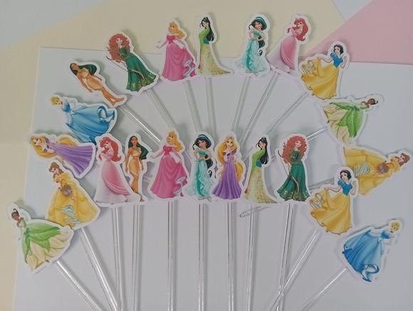 Toppers para Docinhos Princesas da Disney