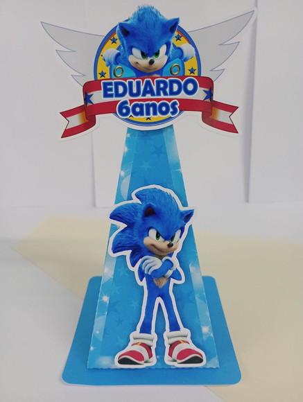Centro de Mesa Cone Sonic