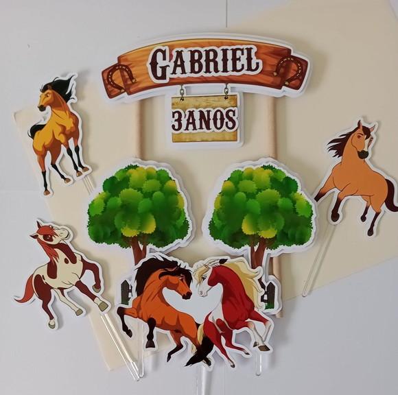 Topo de Bolo/cake Topper Spirit