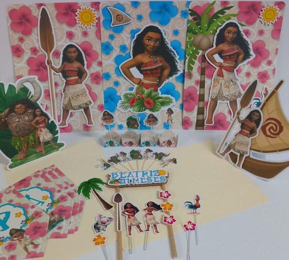 Kit Festa Só Um Bolinho Moana