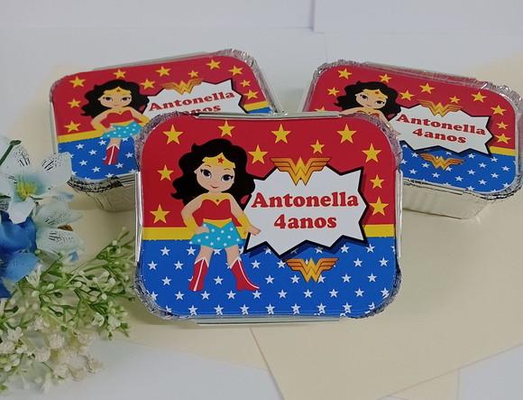 Marmitinha Personalizada- Mulher Maravilha