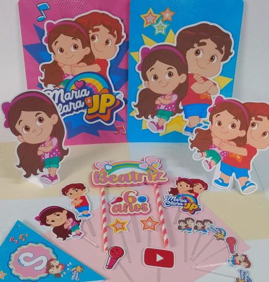 Kit Festa Só Um Bolinho Maria Clara e Jp