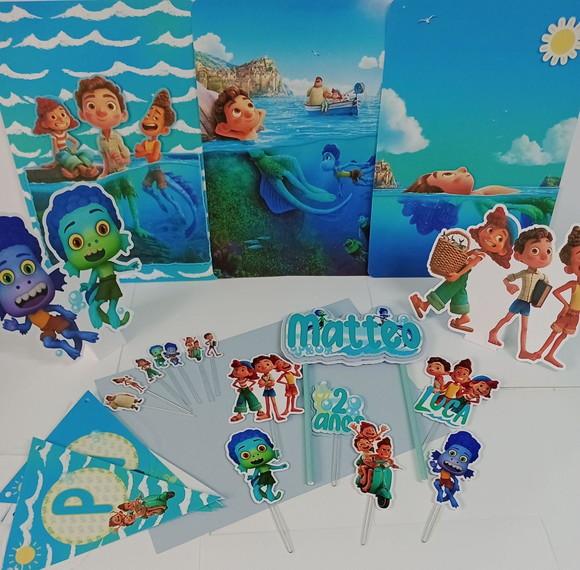 Kit Festa Só Um Bolinho Luca Disney