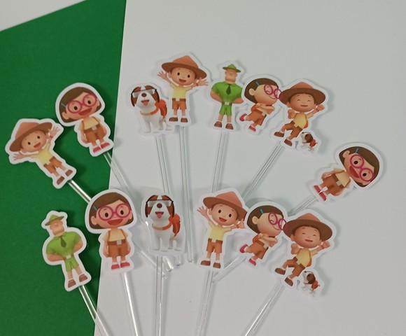 Toppers para Docinhos - Léo, o Guarda da Floresta