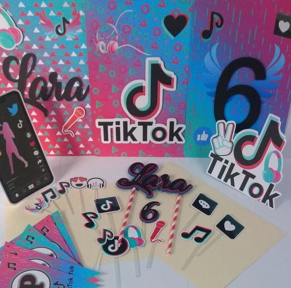 Kit Festa Só Um Bolinho Tiktok