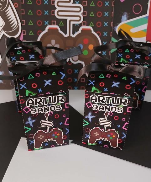 Caixa Milk Personalizada Vídeo Game-atenção ao Prazo