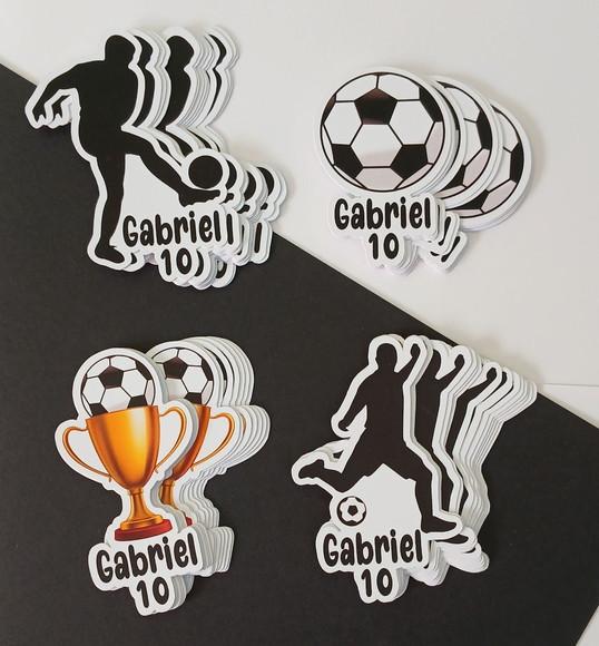 Apliques para Tubetes Futebol