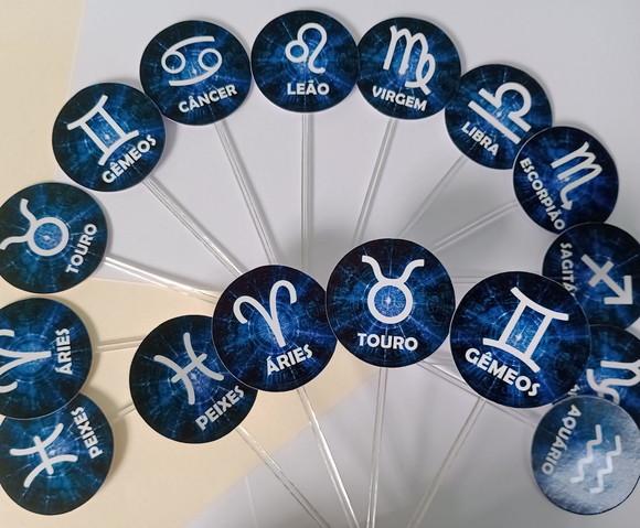 Toppers para Docinhos Signos