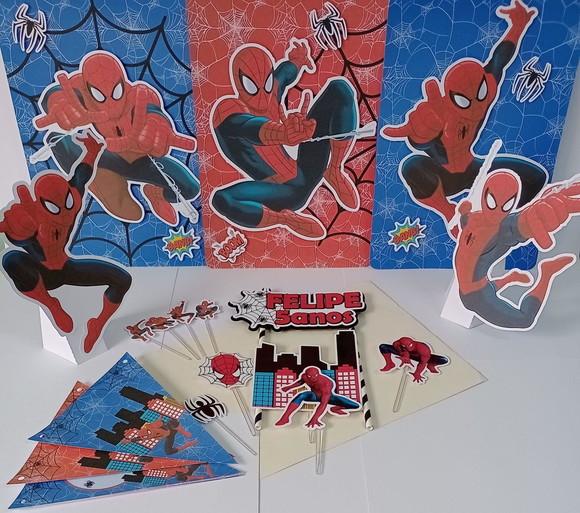 Kit Festa Só Um Bolinho Homem Aranha