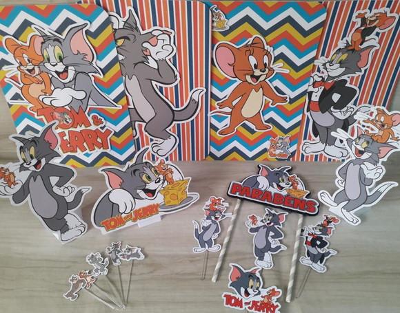 Kit Festa Só Um Bolinho Tom e Jerry