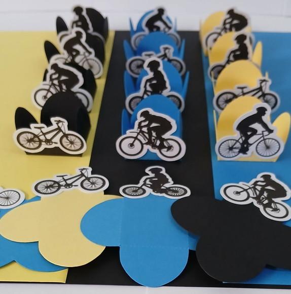 Forminhas para Doces Bicicleta Bike - Modelo Pétala