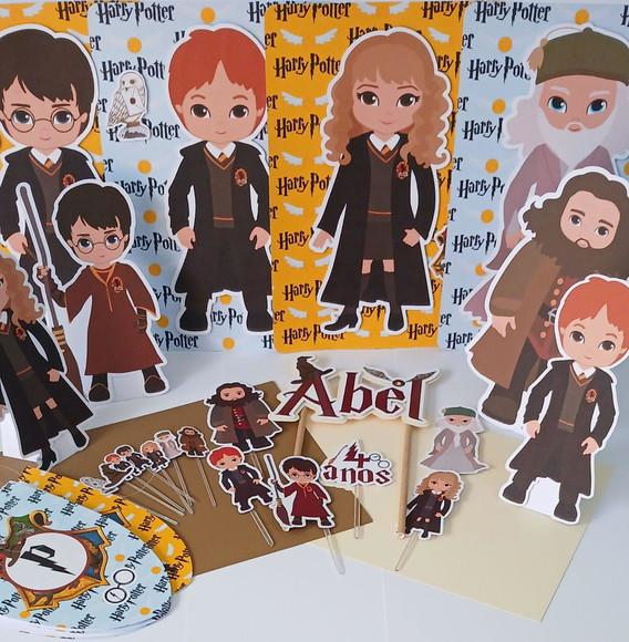 Kit Festa Só Um Bolinho Harry Potter