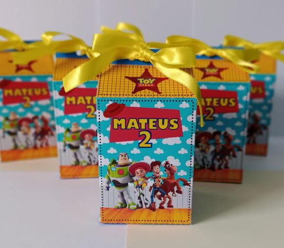 Caixa Milk Personalizada Toy Story
