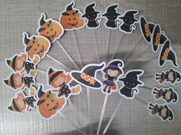 Toppers para Docinhos-halloween 2