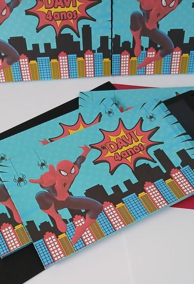 Caixas para Lousa Mágica Lcd - Tablet - Homem Aranha