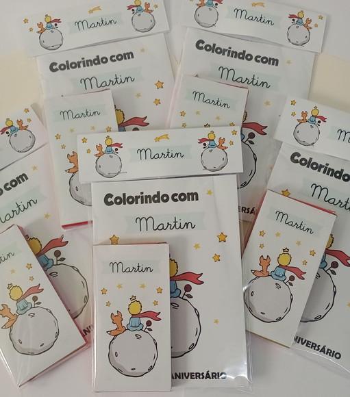 Kit Livrinho para Colorir -pequeno Príncipe 5