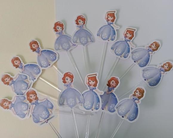 Toppers para Docinhos Princesa Sofia