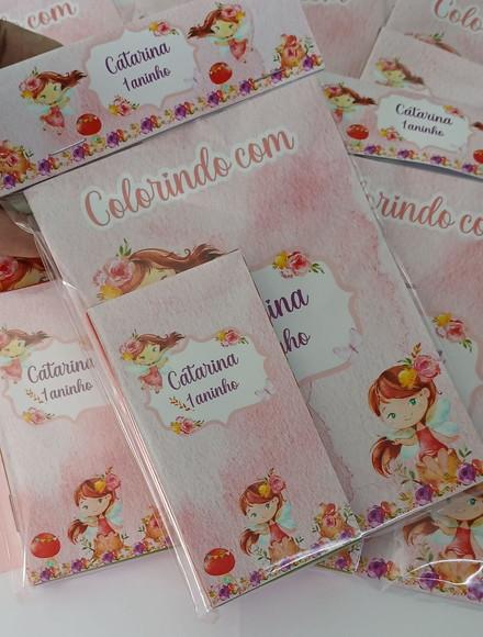Kit Livrinho para Colorir Fadas