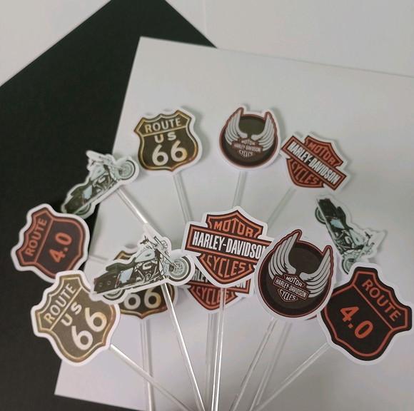 Toppers para Docinhos Harley