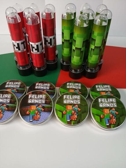 Kit Personalizado 40 Peças Minecraft