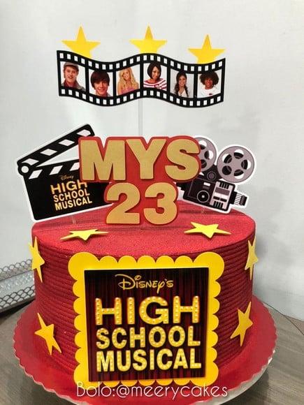 Topo de Bolo/cake Topper High Shool Musical