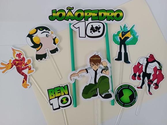 Topo de Bolo/cake Topper Ben 10