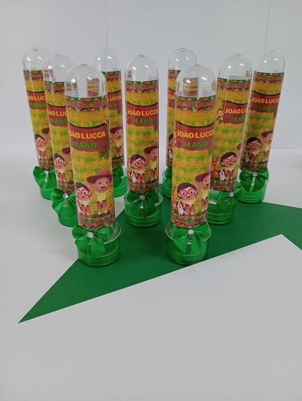 Tubetes Personalizados Léo, o Guarda da Floresta