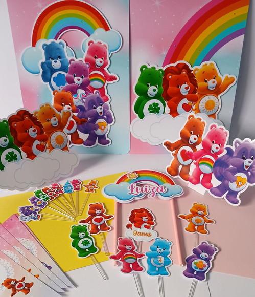 Kit Festa Só Um Bolinho Ursinhos Carinhosos