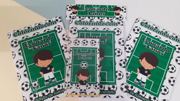 Kit Livrinho para Colorir - Futebol