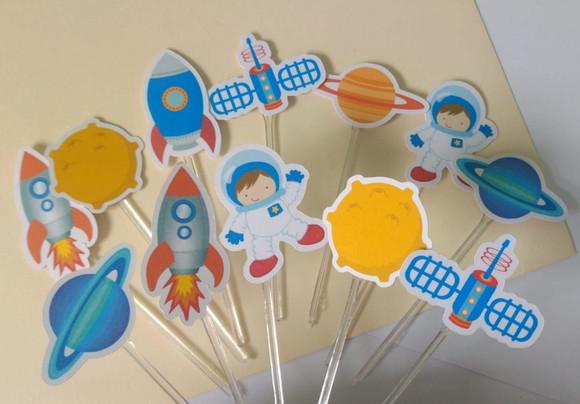 Toppers para Docinhos Astronauta